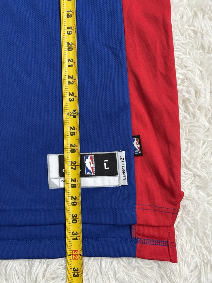 Camiseta deportiva de baloncesto Adidas Detroit Pistons ANDRE DRUMMOND NBA talla grande Foto 3 de 4