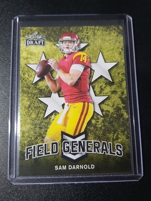 Sam Darnold - Leaf Draft 2018 - Seattle Seahawks, USC Trojans - Field Generals