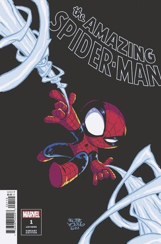 AMAZING SPIDER-MAN #1 LGY #895 SKOTTIE JONES VARIANT MARVEL COMICS (2022) NM