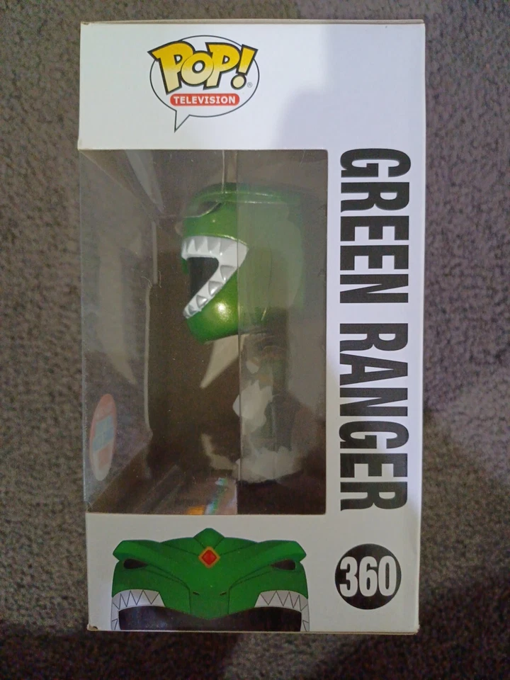 Green Ranger Funko Pop! Vinyl Metallic #360 NYCC 2016 Power Rangers - Image 2 of 4