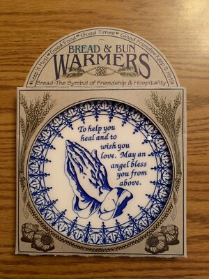 To help you heal & to wish... Bread & Bun Warmer Brand New in Original Packaging