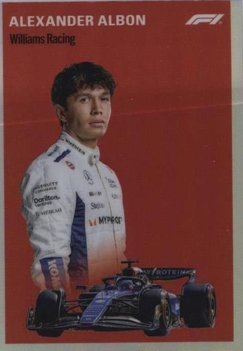 2025 Topps Chrome Formula 1 F1 #89 Alex Albon B&W Refractor | eBay