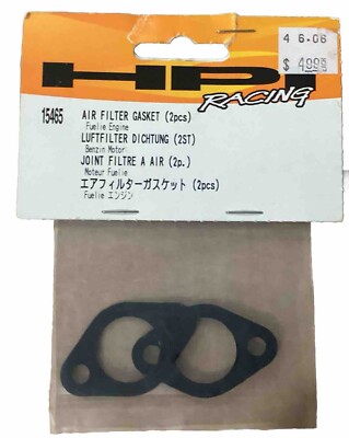 HPI Racing 15465 Air Filter Gasket (2pcs) | eBay