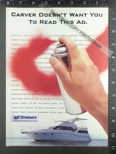 1991 ADVERTISEMENT for Cruisers 38 3850 Aft Cabin motor yacht boat