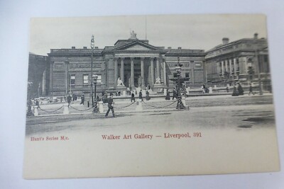 U608 Walker Art Gallery LIVERPOOL 391 Postkarte 1900er