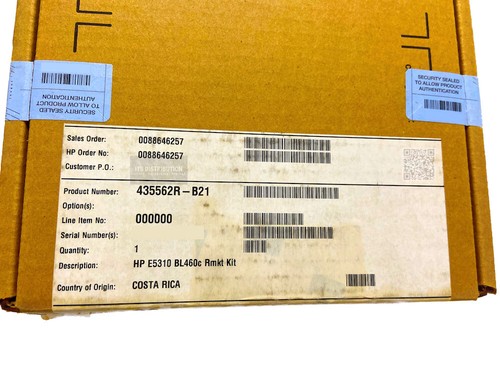 435562-B21 I Renew Open Box HP Intel Xeon DP E5310 1.60GHz BL460c CPU Kit - Picture 3 of 5