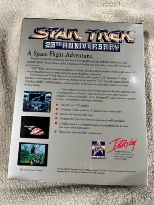 Vintage Interplay Star Trek 25th Anniversary PC Game 8 Discs | eBay