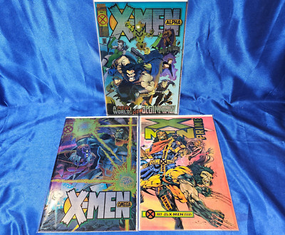 Marvel Comics 1995 X-Men Alpha Omega & Prime 3 Book Set VF/NM 9.0
