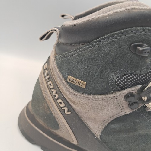 Salomon Boots Womens UK 4 Grey Gore Tex GTX Waterproof Hiking Walking - Picture 6 of 13