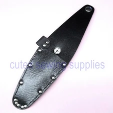 Leather Scissors Sheath Holster With Belt Loop - Holds Up To 9" Length