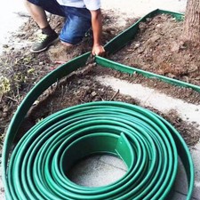 5/10M Flexible Garden Border Home Lawn Path Edging Wall Separator With Pegs