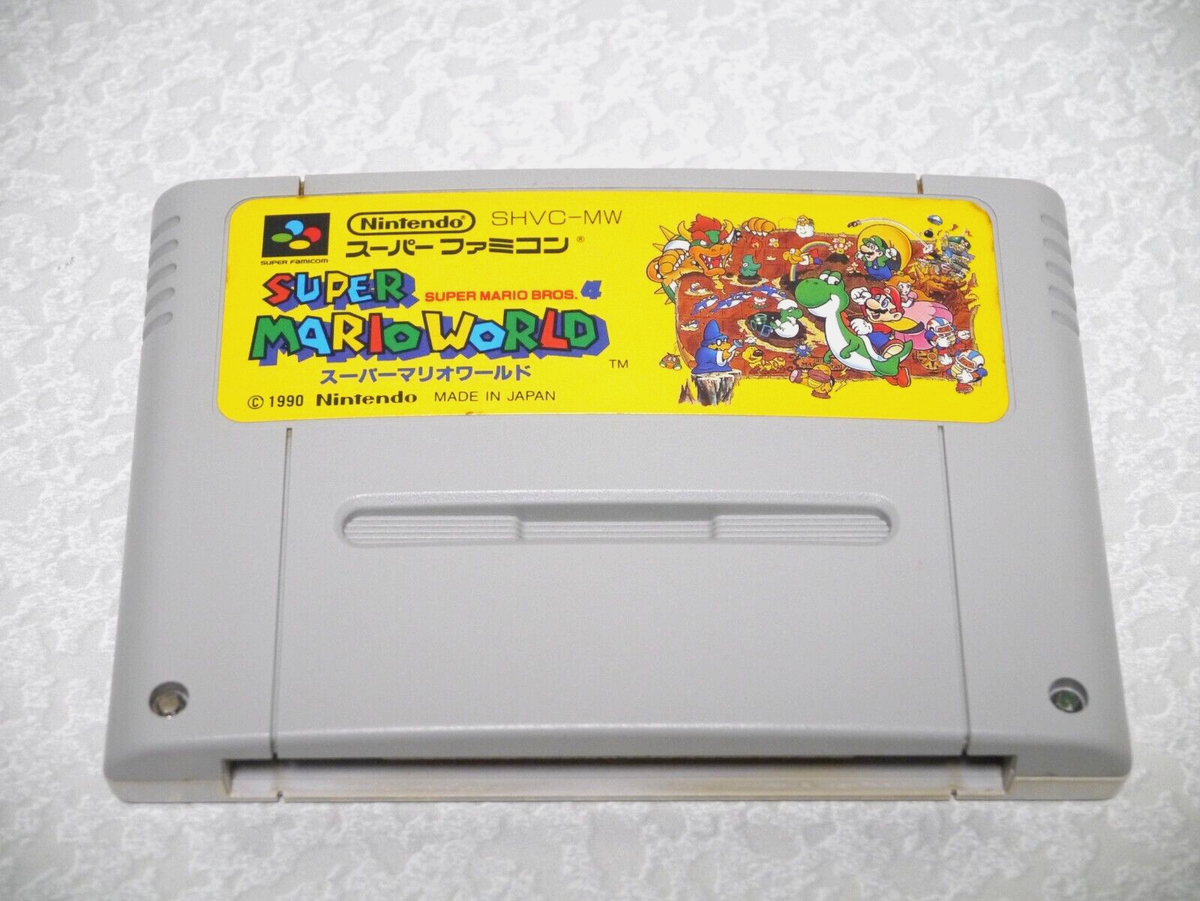 Super Mario World /Cart /RPG Lot of 3 SFC Nintendo Super Famicom