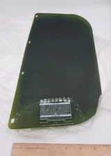 10109109 MSA Faceshield Visor 15.5" x 8" x .060" Green Defender