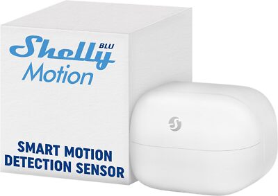 Shelly Blu Motion Bluetooth-Bewegungs-Lux-Sensor Hausautomation Reichweite 9m