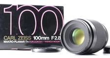 (TOP MINT Box) Contax Carl Zeiss Makro-Planar T* 100mm f/2.8 AEJ Lens From JAPAN