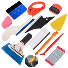 Auto Window Tinting Tools Kit Vinyl Film Wrap Application Installation Squeegee