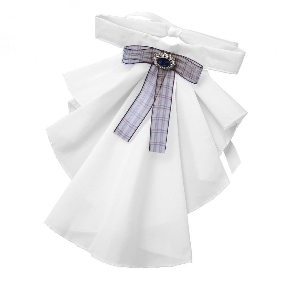 Jabot In Pizzo Bianco Per Costumi - Collare Elegante Per Donne, Cosplay E Feste In Maschera - Foto 6