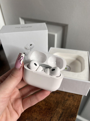 Apple Pro 2nd Generation Bluetooth Earbuds Earphone with Charging Case White+