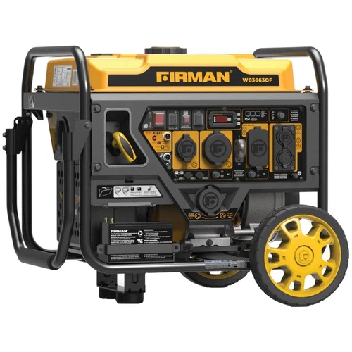 Firman W03663OF - 3650 Watt Electric Start Open-Frame Inverter Generator w/ W...