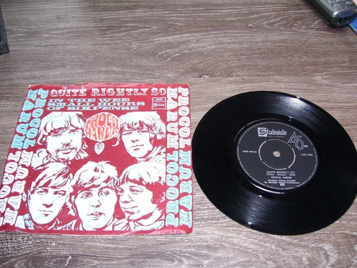Procol Harum - Quite Rightly So * RARE 7" VINYL HOLLAND EMI 1968 *