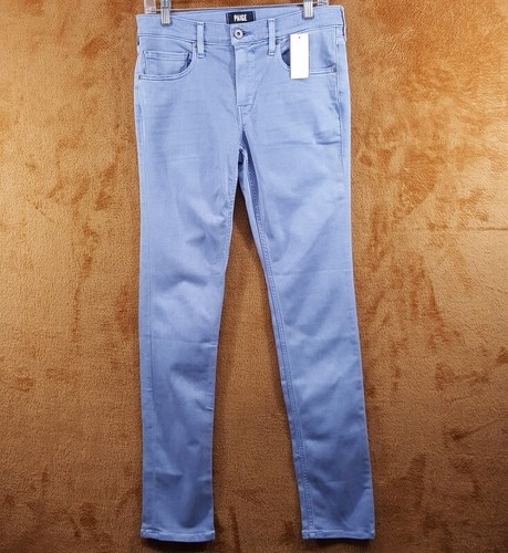 PAIGE Jeans Mens Size 29 Blue Wash LENNOX Slim Fit Vintage Ocean Wave $199