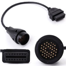 38 Pin To 16 Pin Obdii Obd2 Adapter Connector Scanner Cable For Mercedes Benz