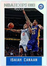2015-16 NBA Hoops Silver Isaiah Canaan 217/299 #34