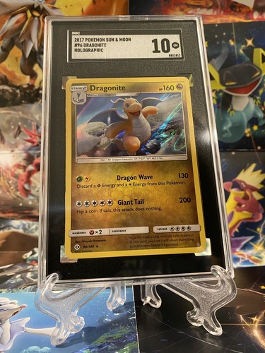2017 Pokémon sun & moon #96 Dagonite Holographic SGC 10 GM ''NEW'' 