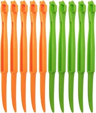 10 Pack Orange Peeler Tool Citrus Peel Cutter Lemon Slicer Fruit Opener Tool NEW