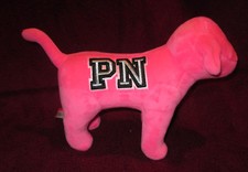 Victoria's Secret PINK Nation Promotion Large Plush Velveteen Pink Dog NWT