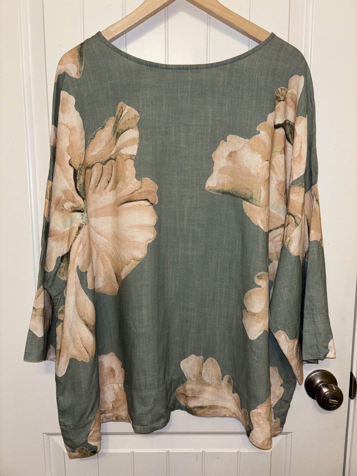 Soft Surroundings Fleur Patchwork Linen Lyocell T… - image 3