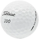 Titleist Pro V1x Black Number 100 Golf Balls in Pristine Condition, 1 Dozen