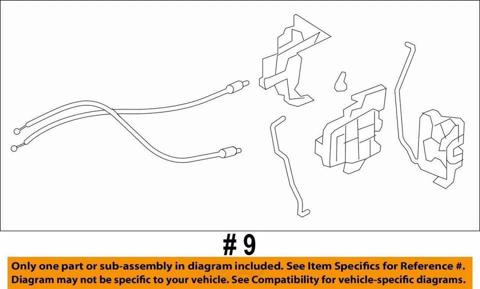 Actuador de cierre de puerta lateral izquierda conductor delantero Subaru Forester 2009-2013 Foto 4 de 4