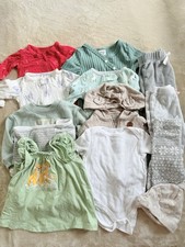 Baby Girl Clothes Lot Mixed Brands Newborn 0-3 Months Swaddle,Pajama 11 pcs