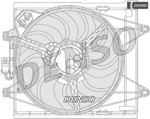 Denso DER09051 LüFter FüR MotorküHlung LüFter MotorküHlung KüHlung-image