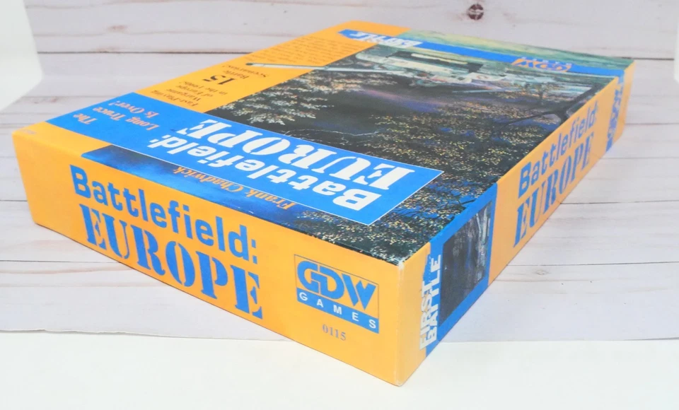 GDW Games: Battle for Europe, First Battle Series Game, Completo Sin perforar Foto 2 de 4