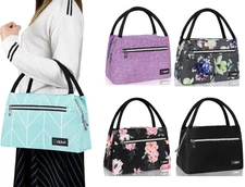 Insulated Lunch Bag for Girls Women Small Cooler Purse Bento Tote Office School