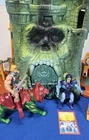 MOTU Castle Greyskull 1981 Lot He-Man Skeletor Battle Cat Armor Vintage