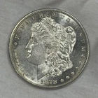 1878-S Morgan Silver Dollar $1 Semi Key Date Low Mintage UNC San Francisco Coin