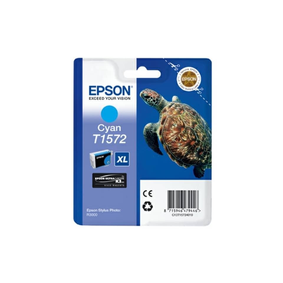 C13T15724010 Epson T1572 XL ciano Cartuccia d'inchiostro (C13T1572 - Immagine 2
