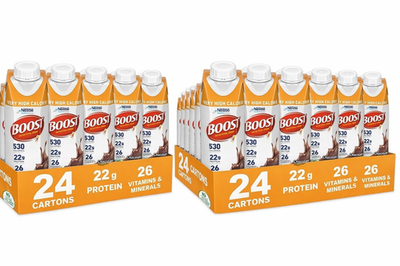 #ad Nestle Boost Very High Calorie Complete Nutritional Drink Chocolate 8 oz 48 Ct $70.00