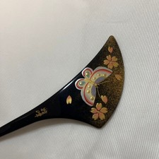 Hairpin, Japanese style accessory, fan-shaped, butterfly, cherry blossom,