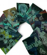 Blue Lock Manga Series Volumes 1-10 Set English Edition Need Gone Asap English