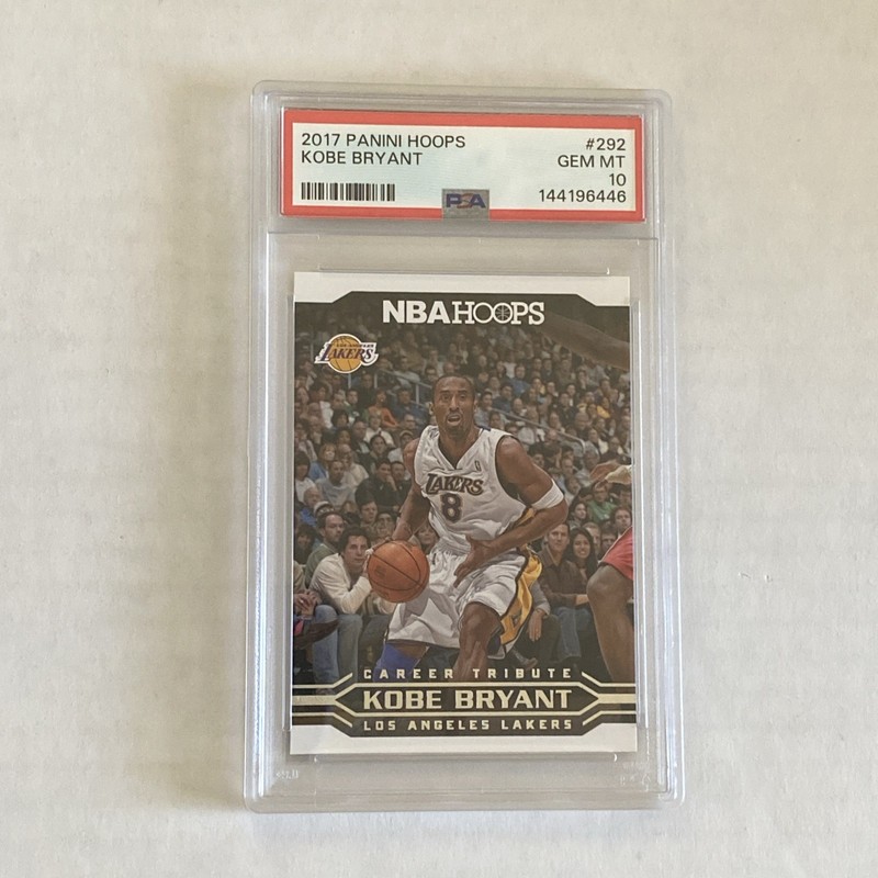 2017 Hoops Kobe Bryant Career Tribute 292 Psa 10