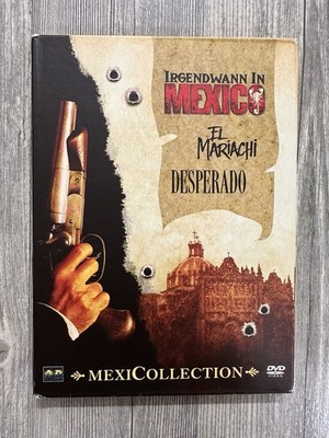 DVD Mexi Collection Irgendwann In Mexico El Mariachi Desperado FSK 18