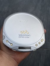 Sony Walkman D-E330 Portable CD Player ESP Max Anti Skip Silver CD-R/RW Discman