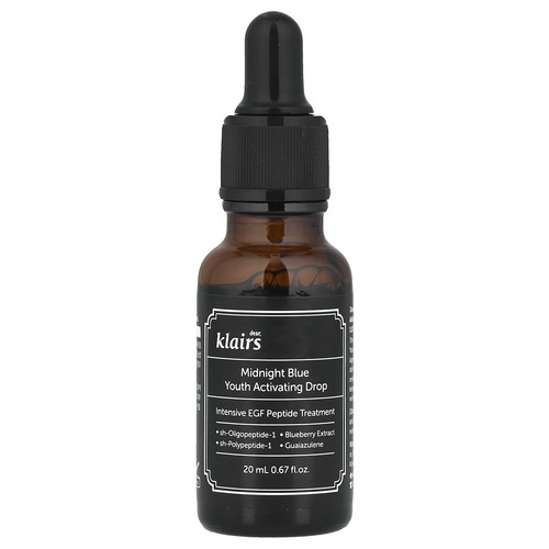 Dear, Klairs, Midnight Blue Youth Activating Drop, 0.67 fl oz, Peptide Treatment
