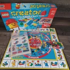 Vintage Lego Creator The Race To Build It Board Game RoseArt 1999 Complete