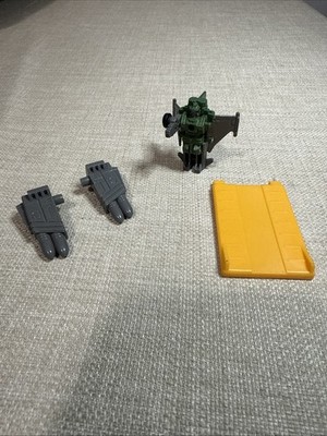 Vintage Skyhopper Gun Dish Jet Parts Lot Micromasters '89 Hasbro G1 Transformers