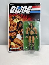 G.I.Joe Gijoe Super 7 Real American Hero 3 3/4 O-Ring Ramar Action Figure New !!